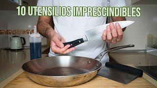 Los 10 utensilios que necesitas para cocinar en casa [upl. by Roque940]