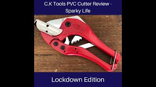 CK Tools PVC Pipe Cutter Review  Sparky Life [upl. by Kinnard259]