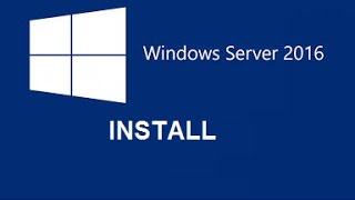 Install config Windows Server 2016 [upl. by Ahsilat]