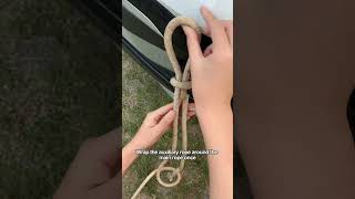 Quick and easy to use tow rope tutorial skills mechanic carpart carsafety car auto automobile [upl. by Edmonds]