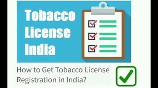 Get Tobacco Export License Registration in India [upl. by Elden545]