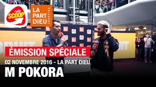 M Pokora sur Radio SCOOP  émission spéciale à La PartDieu [upl. by Enitsyrk]