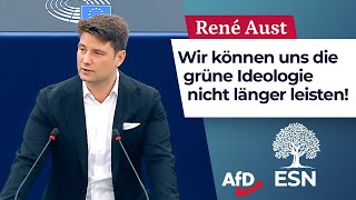 Wir können uns die grüne Ideologie nicht länger leisten – René Aust AfD [upl. by Nnylsoj892]