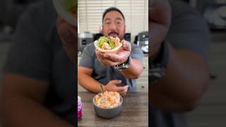 Easy spicy shrimp poke chips poke spicyshrimp tasty poke entertaining easyrecipe hawaiian [upl. by Barnett184]