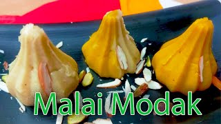 How to make Milk Modak at home  Milk Modak Recipe  Hindi  Ganesh Chaturthi Special [upl. by Swithin]