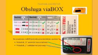 Obsługa viaBOX Jak działa viaBOX viaTOLL [upl. by Warenne]