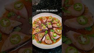 YUZU HAMACHI CARPACCIO RECIPE [upl. by Weirick]