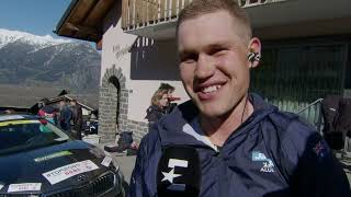 Luke Plapp  Interview at the finish  Stage 2  Tour de Romandie 2024 [upl. by Qahsi]