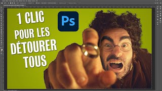 Loutil magique pour détourer dans Photoshop 2020 [upl. by Telfer427]