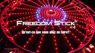 Freedom Stick x 4 pour illuminer vos événements [upl. by Thordis]