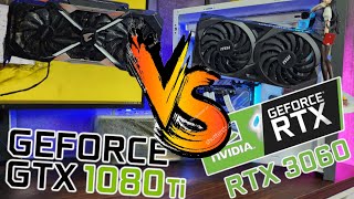 GTX 1080Ti và RTX 3060 Ai sẽ thắng  Bất Ngờ So Sánh  2023 [upl. by Domini]