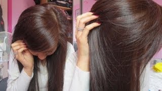 How To Dye Black Hair to Brown without bleaching  very light ash blonde  Emily [upl. by Schwing]