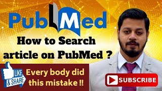 How to get a precise search on PubMEd [upl. by Onaicram853]