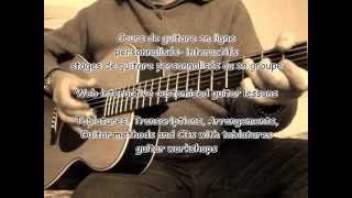 SHUFFLE RAG Big Bill Broonzy Transcription wwwmichellelongmusichousecom [upl. by Lorola]