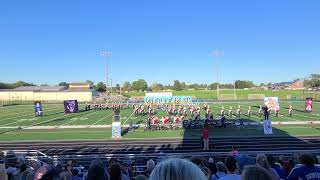 Linganore High School Marching Band at MMBA event at Walkersville High School on 10524 [upl. by Nahsar14]