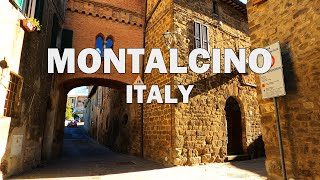 Montalcino Italy  Driving Tour 4K [upl. by Clothilde674]