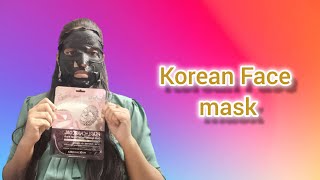 Korean Face mask [upl. by Ehcrop350]