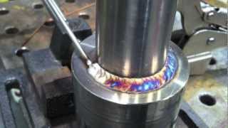 Tig Welding Stainless Steel  Walking the Cup vs TIG Finger® [upl. by Aniretake104]