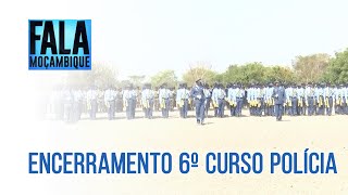 Presidente Nyusi dirige cerimónia de encerramento do 6º curso da Polícia PortalFM24 [upl. by Siberson]