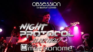 Obsession Cover of Animotion Live at Club Metronome 11172017 [upl. by Lemhaj]