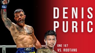 Denis Puric vs Rodtang  ONE 167 Interview with The Bosnian Menace quotMotherfckin Gangster manquot [upl. by Tray]