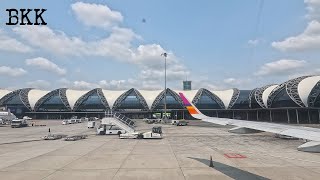 Suvarnabhumi Airport BKK Bangkok Thailand [upl. by Ynnaffit]