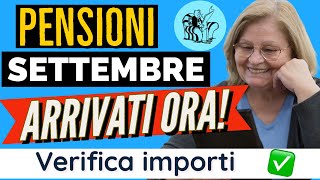 ⚡️PENSIONI SETTEMBRE 2023 👉 GIÀ ARRIVATI GLI IMPORTI nel Dettaglio Pensionistico Verifica ORA❗️ [upl. by Busiek]