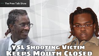 Young Thug Shooting Survivor Stands Tall And Refuses To Snitch On Ysl [upl. by Marys]