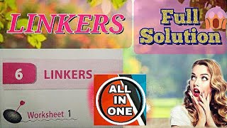 dav class 8 english practice book full solution chapter 6 linkers [upl. by Marybelle]