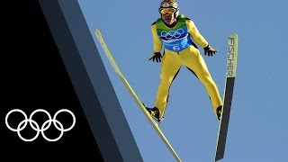 Top 3 Olympic Ski Jumping appearances [upl. by Carilla]