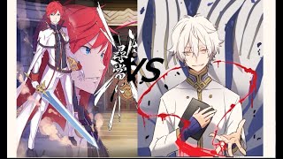 Reinhard Van Astrea vs Regulus Corneas  ReZero third season 3  OST  arc5 [upl. by Eadie]