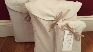 Parachute Percale Sheet Set Review [upl. by Magdau]