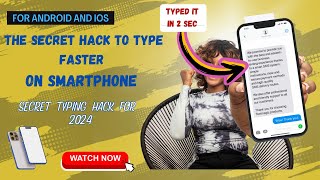 Type 156 words per second on your smartphone  The new android amp iOS typing HACK [upl. by Oderf]