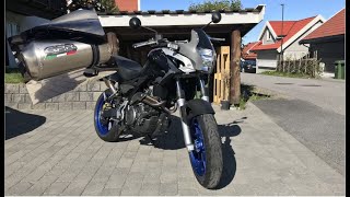 GPR Exhaust on Aprilia Pegaso Strada 650 [upl. by Depoliti]