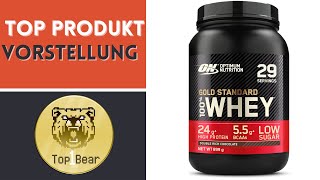 ✅Optimum Nutrition Gold Standard 100 Molkenproteinpulver natürlich Glutamin und BCAAAminosäuren [upl. by Leif]