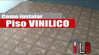 Como instalar Piso vinilico Auto adherible [upl. by Atirys334]