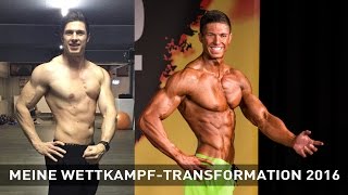 Meine WettkampfTransformation 2016 [upl. by Lymann466]