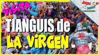 TIANGUIS  Mercado de la Virgen y RETO ★ juegos juguetes y coleccionables ★ [upl. by Hcnarb325]