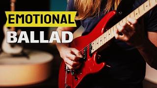 TONE UP Your Guitar Skills with This Genius Rock Ballad Backing Track [upl. by Siloum]