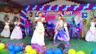 padivada bhadravattakam song performance  Akshara schools Annual Day Celebrations2019 [upl. by Notsgnik]