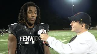 Pregame Interview with Fenwicks Nate Marshall [upl. by Dlorad297]