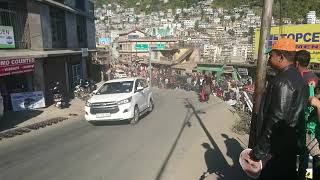 PM Narendra Modi arrives at Aizawl Mizoram [upl. by Dnalevelc160]