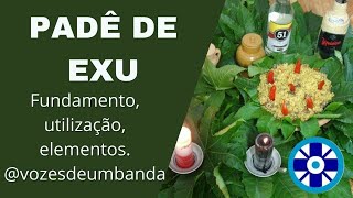 ⭕ PADÊ DE EXU TIPOS ELEMENTOS PRA QUE SERVE🏺🍲🕯️ VozesdeUmbanda [upl. by Day]