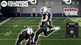 College Football 25 Kicking Tutorial [upl. by Valda837]