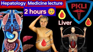 Hepatology Medicine lecture 1 HOUR 🔥💓❤️ liver hepatology hepatitis anatomy jaundice treatment [upl. by Anaiuq]