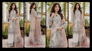 Imrozia Le Etincelle Unstitched Embroidered Organza Suit I170 ARACELY poshaq3886 [upl. by Anhaj]