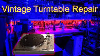 Vintage Turntable Repair [upl. by Udella434]