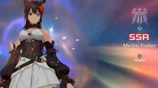 Got lucky Error Summon SSR Meilin Fisher on 10 Rate Up Tickets [upl. by Etteloc]