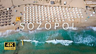 SOZOPOL Bulgaria 🇧🇬 4K Ultra HD 60fps by Drone  Beach Lovers Paradise [upl. by Yahsan555]