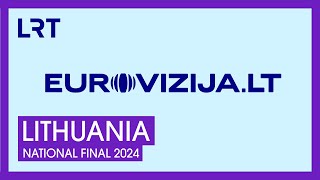 EurovizijaLT  Lithuania 🇱🇹  National Final  Live Stream [upl. by Araccot]